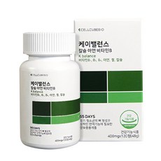 CELLCUBEBIO 鈣鋅維他命B群錠, 48g, 1罐