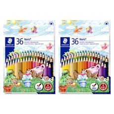STAEDTLER Norris Club 彩色鉛筆套組 2 套, 36色