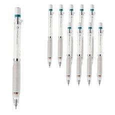 ZEBRA 斑馬牌 DelGuard ER 自動鉛筆 MA88 白色, 0.5mm, 10個