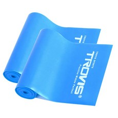 TROVIS 乳膠彈力帶, 藍色, 2個