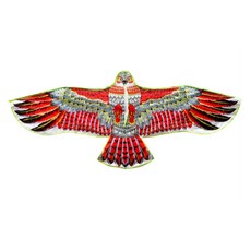 YN SY75591 創意風箏風箏放飛傳統玩具套組紅色, 1套