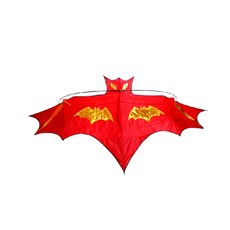 YN創意年蝙蝠放風箏傳統遊戲組 紅色, 1套