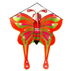 YN SY75612 創意風箏放風箏傳統玩具套組橙色, 1套