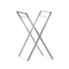 北歐風格折疊式垃圾袋架 20L, 白色的, 1個