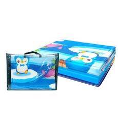 Seok Korea 3層企鵝塗層露營墊+專用袋, 混色