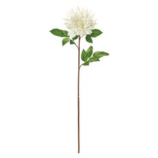 東京堂 人造花 白色復古大麗花 FM000566-001, 混合顏色, 1個