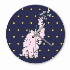 디자인수풀 북유럽 스타일 시계 WC145, 혼합 색상
