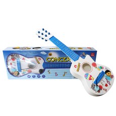toyco 演唱會民謠吉他玩具, 白色, 1個