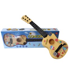 toyco 演唱會民謠吉他玩具, 棕色, 1個