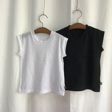 YEROOYENA MOM'SMADE 兒童透氣可捲袖T恤 2件組