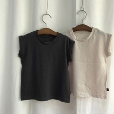 YEROOYENA Mom's Made 兒童透氣捲袖T恤 2件組