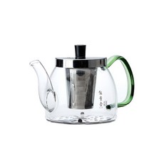 흠화흥 유리 티포트 HG-014, 혼합 색상, 700ml, 1개
