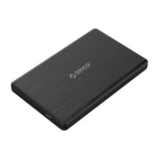 ORICO 奧睿科 USB3.1 Gen2 外置硬盤 + 機箱 + 數據線 2p 2578C3-G2, 1TB, 黑色