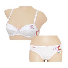 Chaton Jr. 3 階段鋼絲文胸 + 內褲小貓 Chaton K1005