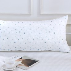 g BEDDING Bling Star 高級泡泡紗含枕芯靠墊, 藍色