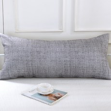 gBEDDING 泡泡紗長形靠墊, 灰色