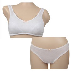 Chaton 初級步驟1跑步胸罩 +內褲奶油K1053