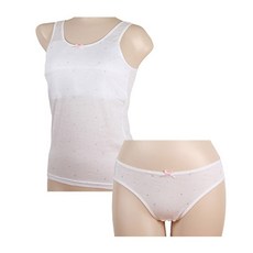 Chaton 女童款運動內衣背心+內褲 愛心款 K3008