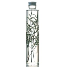 109圓瓶永生花, 朦朧的藍綠色