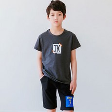 잭키드 남아용 통기성 JK박스 반팔티