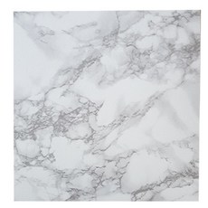 正方形裝飾地磚, 20個, 白色