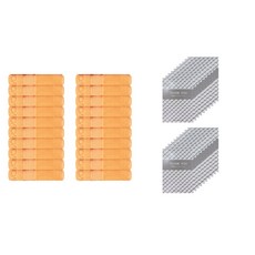송월타월 돌답례품 샤보렌식스 수건 20p + 케이스 랜덤 발송 20p, 살구, 1세트