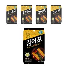 성경식품 안주공방 김어포, 40g, 5개
