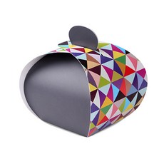 indi.k 韓式拼布包袱巾禮盒, 24入, 混合顏色