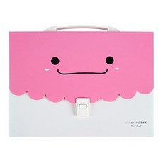 Melting Home微笑文件包, 粉色的, 1個