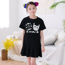 jackid 女童透氣Miyu短袖洋裝