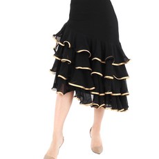 Valley批發店不對稱不規則膠帶舞裙 肚皮舞服 LDS2200, 金子