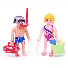 playmobil 摩比人 Duopack Beach Vacationer 9449 玩具, 1組