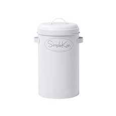 GRD Company Simple Can 按量收費垃圾桶 10L, 白色