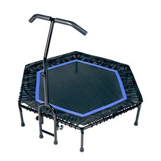 핏분 헥사곤 6각 트램폴린 + 여분 로프 8p, 블루