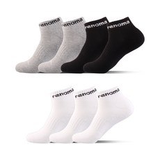 renoma 男款運動短襪 B款 7雙, 隨機發貨