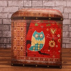 이지웜 올드스타일 수납의자 30 x 30 x 33 cm, A-3, 1개