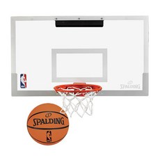 SPALDING NBA Arena Slam Jam迷你籃板籃球架+迷你球 56102CN, 混色