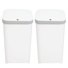 릴리 원터치 휴지통 20L, 화이트