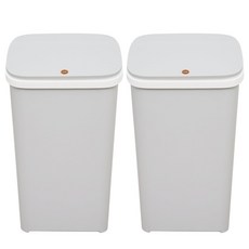 릴리 원터치 휴지통 20L, 그레이