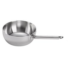 demeyere 電磁爐適用不鏽鋼單柄湯鍋, 16cm, 銀白色