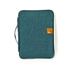 하하NET 멀티 아이패드 A4 가방, 그린블루