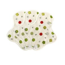 羅漢 有機蘋果樹棉質衛生棉, 1入, 3個