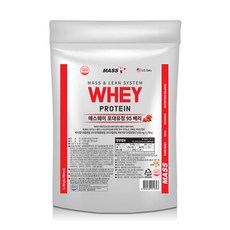 MASS96 乳清 95 蛋白補充劑漿果味, 1.7kg, 1包