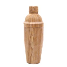 YN 스텐 칵테일 쉐이커, 우드, 750ml