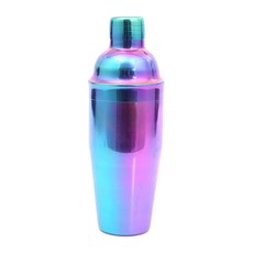 YN 스텐 칵테일 쉐이커, 레인보우, 750ml