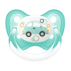 Dentistar 安撫奶嘴, 第3階段(14個月以上), 迷你車款, 1個