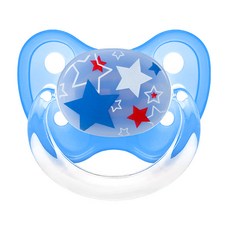 Dentistar 安撫奶嘴, 第3階段(14個月以上), 藍色星星款, 1個