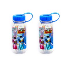 金剛戰士透明水瓶, 混色, 500ml, 2個