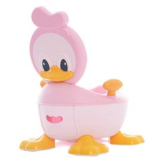 TOBEMOM 孩童小鴨造型學習便器, 粉色