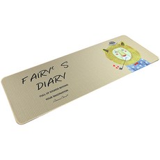 토디아 버라이어티 카툰 키보드 마우스 장패드 700 x 300 x 4 mm, 페어리사자, 1개